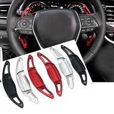 My mothers toyota camry has paddles! Aleacion De Aluminio Volante Dsg Paddle Shifters 2 Uds Para Toyota Camry 2018 2019 Accesorios De Coche Volantes Y Cubos De Volante Aliexpress