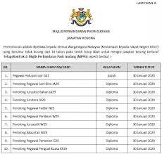 Jawatan Kosong Di Majlis Majlis Bandaraya Pasir Gudang Facebook