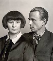 August Sander The Painter Otto Dix And His Wife August Sander Portrait Photographer