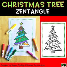 Select from 35970 printable crafts of cartoons, nature, animals, bible and many more. Christmas Zentangle Worksheets Teaching Resources Tpt