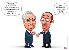 Resultado de imagem para negação foto charge  Presidente mais rejeitado, Temer pede que militantes saiam às ruas para defender seu “legado”