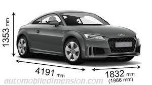 Audi Tt Coupe Dimensions Boot Space And Interior