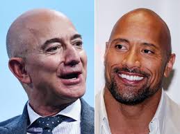 Building amazon one box at a time. The Rock And Jeff Bezos Pose For Photo Tease Big Announcement