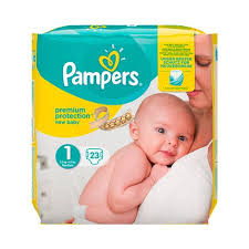 pampers premium protection nappies new baby size 1