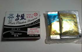 Hair Blackening Shampoo 1 X 8s X 2 5g Natural Black 1 Box Lazada Ph