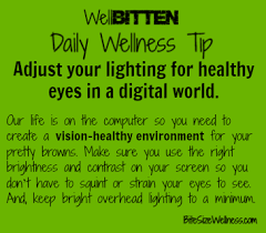 Whether you're already practicing yoga or are just thinking about getting into it, it's important to unders. Wellbitten Wellness Tip Digital Eye Health Dash Of Wellness