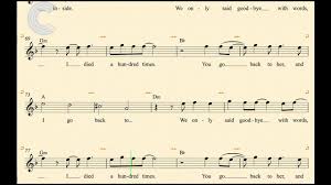 Bb a and my tears dry; Flute Back To Black Amy Winehouse Sheet Music Chords Vocals Youtube