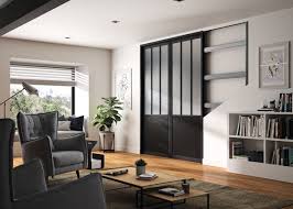 La porte coulissante permet d'optimiser l'espace en créant des séparations, sans perdre de place à l'intérieur de votre maison. Systeme De Pose Et D Ouverture En Galandage Pour Portes Coulissantes De Separation De Pieces Ykario