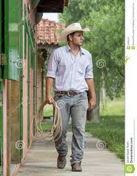 Cowboy Walking With A Lasso Cowboy Hot Country Men Cowboy Hats
