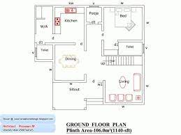 2d Plan With Sq Feet And Cent In 2021 Home Design Floor Plans Indian House Plans Bedroom House Plans