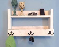 Organisateur Cle Rustique Porte Courrier Porte Cles En Bois Rustic Entryway Shelves Entryway Shelf