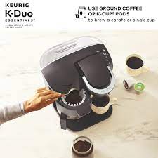 This compact coffee maker has a different cup size option like 6, 8, and 10 ounces. 12 Cup Carafe Brewer New Essential Coffee Maker Machine Single Serve K Cup Pods Pod Capsule Coffee Machines Home Garden Worldenergy Ae