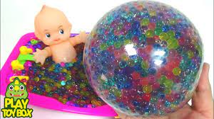 If you like the absurd, dada or mystery science theater 3000 you will love this. Orbeez Diy Baby Doll Bath Play Balloon Poli Surprise Eggs Toys