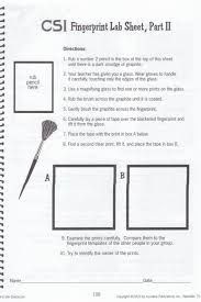 Forensic Science Fingerprint Worksheet Worksheetfun In 2020 Worksheets For Kids Word Problem Worksheets Text Features Worksheet