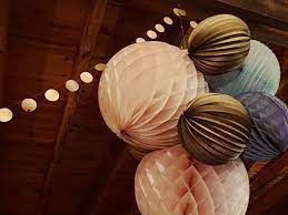 Julia S Wedding Part 2 Paper Fans Wedding Honeycomb Decorations Paper Decorations