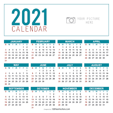 Free download blank calendar templates for 2021. Free Yearly Calendar Template 2021