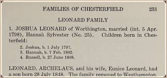 Hannah (Sylvester) Leonard