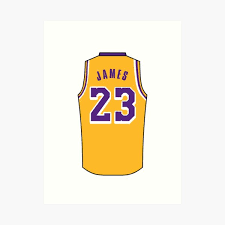 Bios for every player who ever wore a lakers uniform, in l.a. Lebron James Los Angeles Lakers Art Print By Patrickstar1337 Redbubble