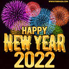 Happy New Year 2022 GIF - Get The Best New Year Animated GIF — Download on Funimada.com