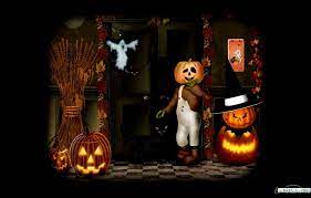 Free Halloween Animated Desktop Wallpaper 1920 1080 Animated Halloween Wallpapers 35 Wallpapers Adorable W Halloween Wallpaper Halloween Cartoons Halloween