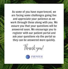 Florida health connect is a patient portal that is free to everyone receiving services at any local county health department. Premier Women S Care Of Southwest Florida Thank You So Much Once Again For Your Patience As We Begin This Journey Together You May Visit Our Patient Portal Here To Register Https 2183 331 Portal Athenahealth Com