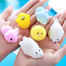 Mini Mignon Visqueux Chat Balle Antistress Squeeze Mochi Hausse Jouets Abreact Molle Et Collante Squishi Le Soulagement Du Animal Squishies Cute Toys Squishies