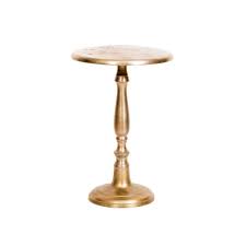 Free shipping* more like this linda 22 wide clear acrylic round modern. Gold Pedestal Side Table Spotlight Events