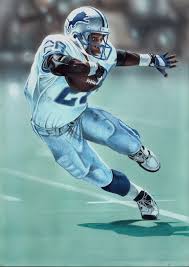 Head coach for @gojsutigersfb #theeilove #ibelieve. 50 Barry Sanders Wallpaper Running Back On Wallpapersafari