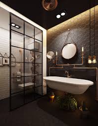 51 Industrial Style Bathrooms Plus Ideas Accessories You Can Copy From Them Industrial Bathroom Decor Industrial Bathroom Design Industrial Style Bathroom
