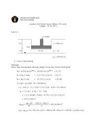 Contoh soal dan pondasi dangkal. Contoh Soal Rekayasa Pondasi 1 Cara Golden