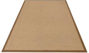 Arte espina sisal teppich bordüre küchenteppich wohnzimmer braun beige 160x230cm. Sisalteppich Franco My Home Rechteckig Hohe 5 Mm Echt Sisal Wohnzimmer Online Kaufen Otto