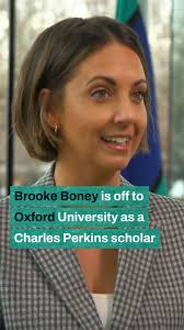 Brooke Boney has been awarded the Charles Perkins scholarship to do a  Master of Public Policy at Oxford University.