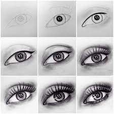 I hope these drawings help to bring some creativity and positivity to your days! How To Draw An Eye Step By Step Pictures Guides Eye Drawing Tutorials Eye Drawing Eye Drawing Tutorial