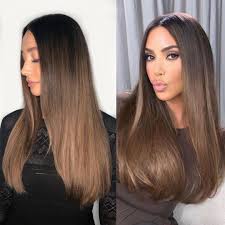 Maybe you would like to learn more about one of these? Kim Kardashian Brown Ombre Hair Kardashian Hair Color Brown Ombre Hair Light Brown Hair