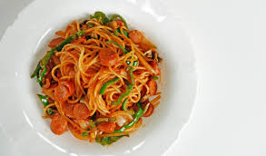 Since tomato sauce was a rare ingredient in postwar yokohama around the. Tabieats Japanese Spaghetti Napolitan