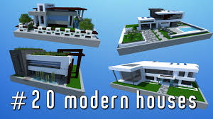 But the minecraft modern house ideas are new and unique. 20 Modern Houses Pack