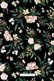 The flowers and leaves feel properly organic and the lighting on them is unique. Beautiful Delicate Seamless Floral Pattern Estampas Florais Fotos Tumblr Com Flores Papel De Parede De Coracao