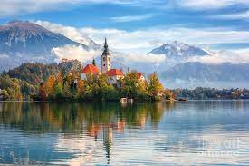 Since 2013 the tilia slovenia open, a men's atp challenger tournament, takes place every summer on the same courts of the šrc marina. Lake Bled In Slovenia Landscape Photography Photograph By Thomas Jones