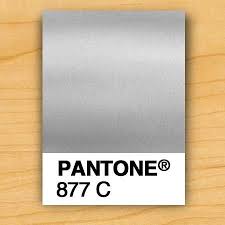 Swatch Pantone 877c Metallic Silver In 2019 Pantone