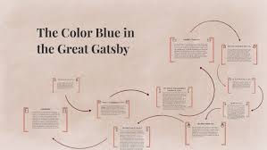 The Color Blue In The Great Gatsby By Maizy Hills On Prezi
