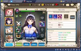 Guild raids as a beginner, you really won't be doing any damage to these enemies, for they are much harder than the dragon raids, have much more hp, and can only be done with your team of 4. King S Raid How To Get Gear As A Beginner Bluestacks