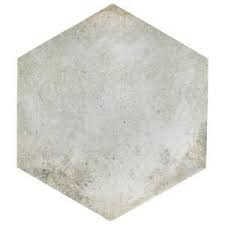 Merola Tile Gaugin Hex Catan Shadow 8 5 8 In X 9 7 8 In Porcelain Floor And Wall Tile 11 56 Sq Ft Case Fcd10gcx The Home Depot Porcelain Flooring Floor And Wall Tile Wall Tiles