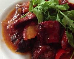 Nasib la dulu rajin ke dapur. Resepi Ringkas Daging Salai Masak Merah Ala Thai
