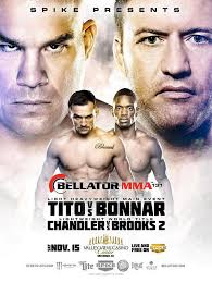 POSTER: Tito Ortiz vs. Stephan Bonnar, Michael Chandler vs. Will Brooks 2  set for Bellator 131
