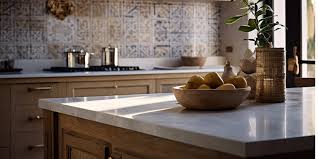 Stunning Porcelain Tile Countertop