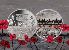 The War Poppy Collection Medal By Jacqueline Hurley Commemorating 100 Years Since The Battle Of The Somm Remembrance Day Poppy Remembrance Coin Remembrance Day