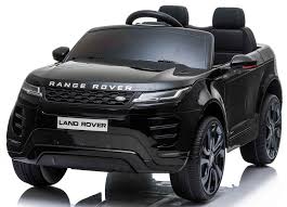 The range rover evoque is a series of subcompact luxury crossover suvs produced by the british manufacturer jaguar land rover, a subsidiary of tata motors, under their land rover marque. Kids Licensed Range Rover Evoque 12v Electric Battery Ride On Car Black