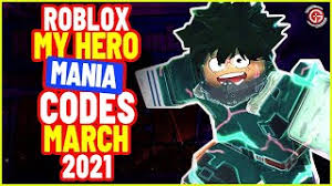 The total number of codes that we have discovered for you as of today: Roblox My Hero Mania Codes 2021 My Hero Mania Codes For Spins Youtube