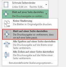 Um eine tabelle zu drucken, wählen sie drucken. Excel Tabelle Auf Eine Seite Drucken Mit Einer Einzigen Einstellung Tippscout De