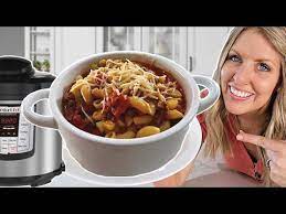 Grandma S Goulash Was A Family Favorite Growing Up Ground Beef Elbow Macaroni And A Sweet Tomato Sau In 2021 Instant Pot Recipes One Pot Meals Instant Pot Cookbook